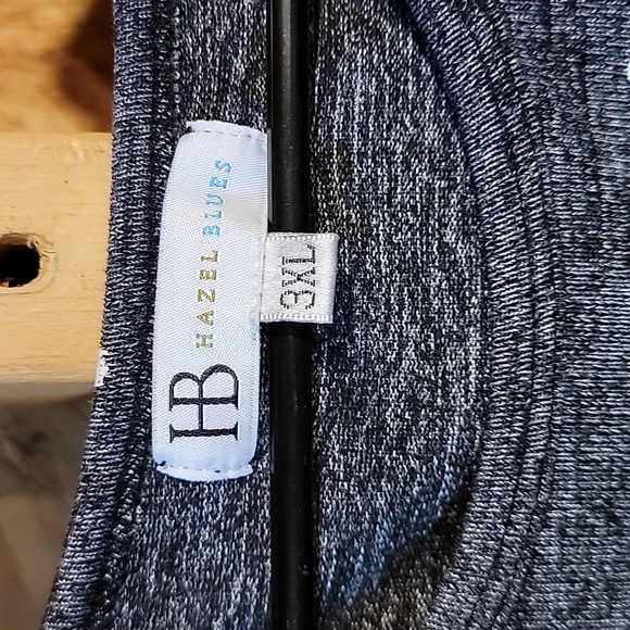 Hazel Blues Polka Dot and Buffalo Plaid - Picture 2 of 4